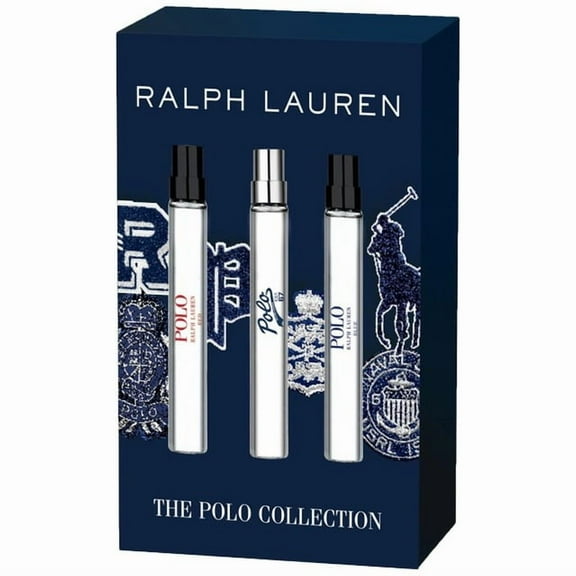 Ralph Lauren Men's Mini Set EDT Spray 3 oz Fragrances 3605973004344