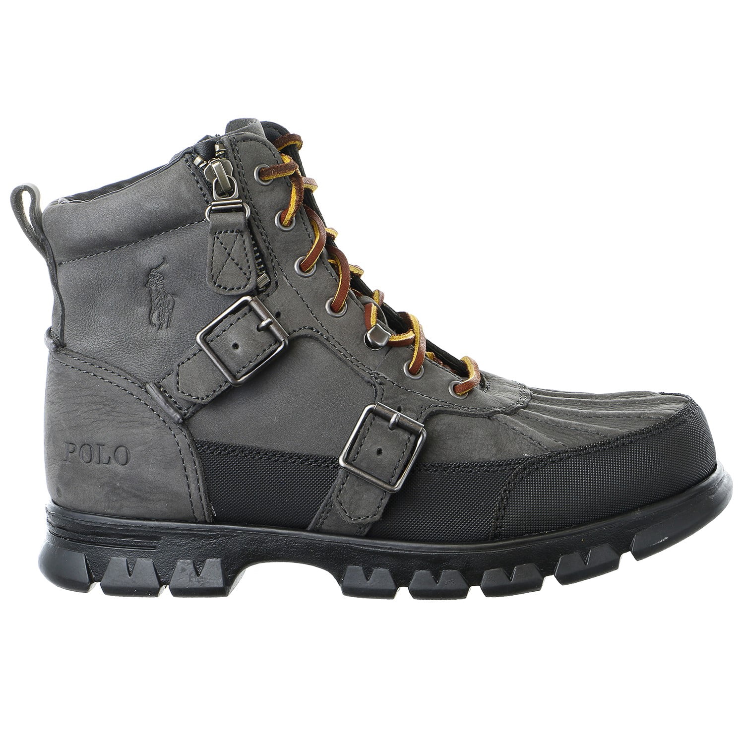 U.S. Grand Polo Grigio Polyurethane Men Ankle Men\'s Boot U.S. Grand Polo boots new, size 43, yellow - € 50,00  main image 3