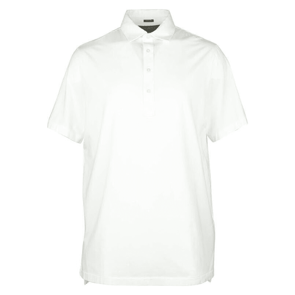 Ralph Lauren Golf Polo Stretch Lisle Shirt White Classic Fit MEN