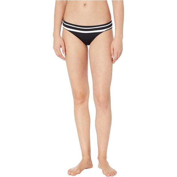 Ralph Lauren Gradient Stripe Printed Hipster Bottoms, Black/White, 8
