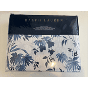 Ralph Lauren Home King Adelaide Floral Sateen Duvet Cover Retail $430