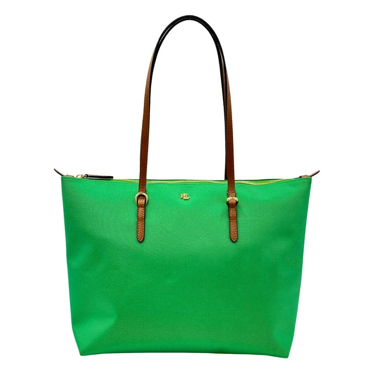 Ralph Lauren Medium Nylon Keaton Tote Green Walmart