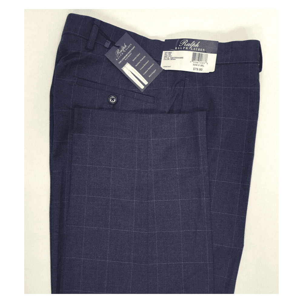 WAPLEATED DENIM PANT