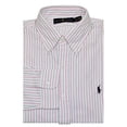 thumbnail image 1 of Ralph Lauren Men Stripe Button Down Shirt (15, Pink/White), 1 of 1