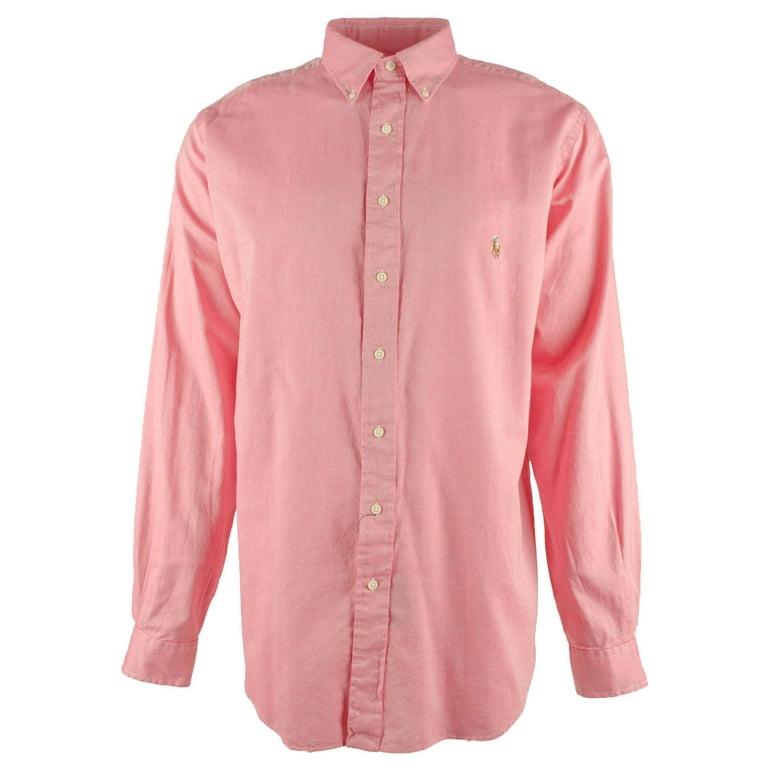 Ralph Lauren Men s Big Tall Chambray Oxford Shirt SPRW LT Walmart