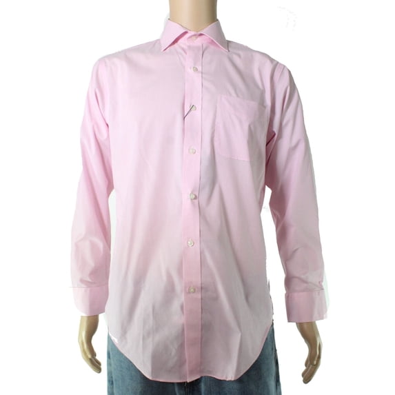 Ralph Lauren Men's Classic Fit Dress Shirt Pink Size 16X32-33