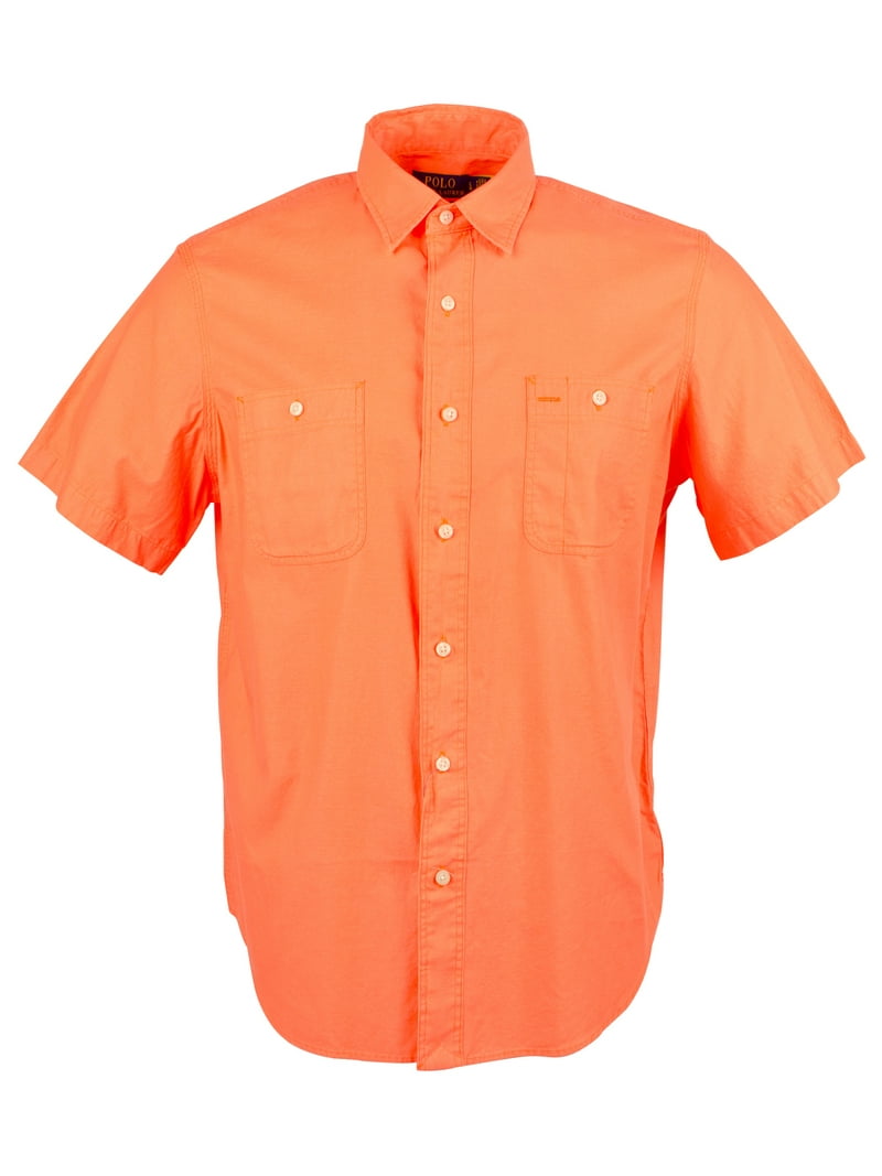 Ralph Lauren Men's Classic Fit Short Sleeve Button Down Shirt
