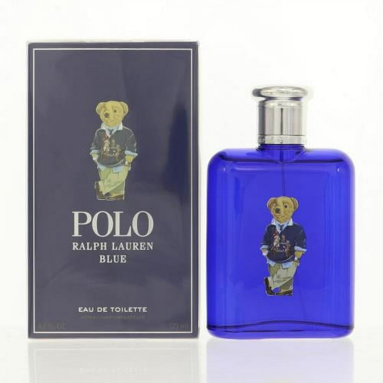 Ralph Lauren Men's Holiday Bear Edition Polo Blue Perfume, Oz
