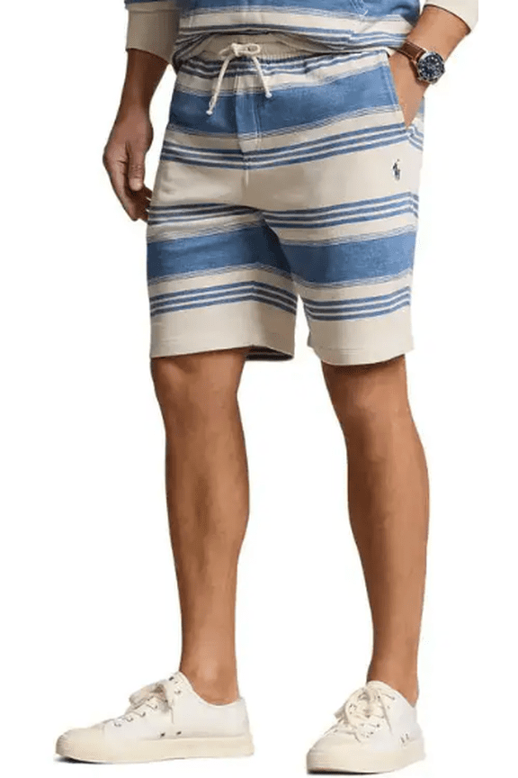 Ralph Lauren Men's Multi Big & Tall Drawstring Shorts, 2LT