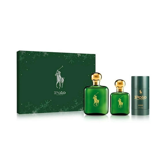 Ralph Lauren Men's Polo Green Eau de Toilette Gift Set Fragrances 3605972783752