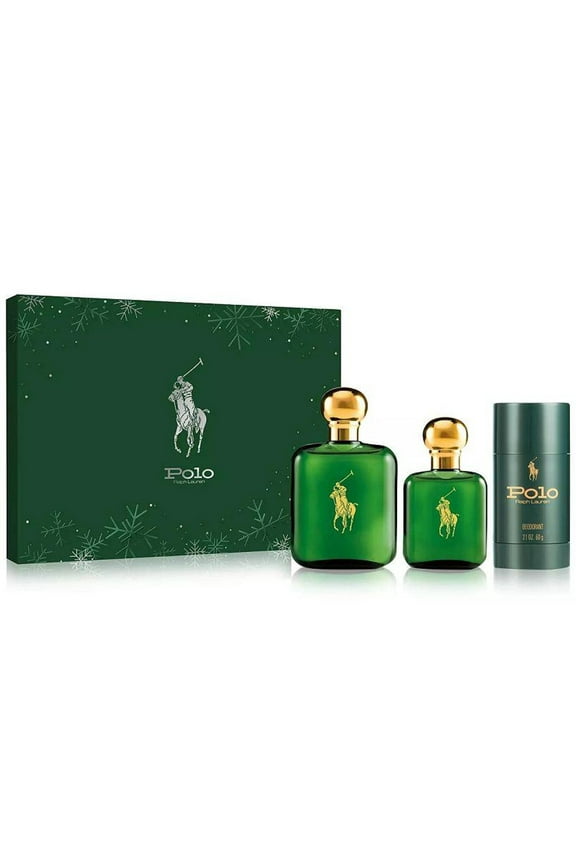 Men's Polo Green Eau de Toilette Gift Set Fragrances 3605972783752
