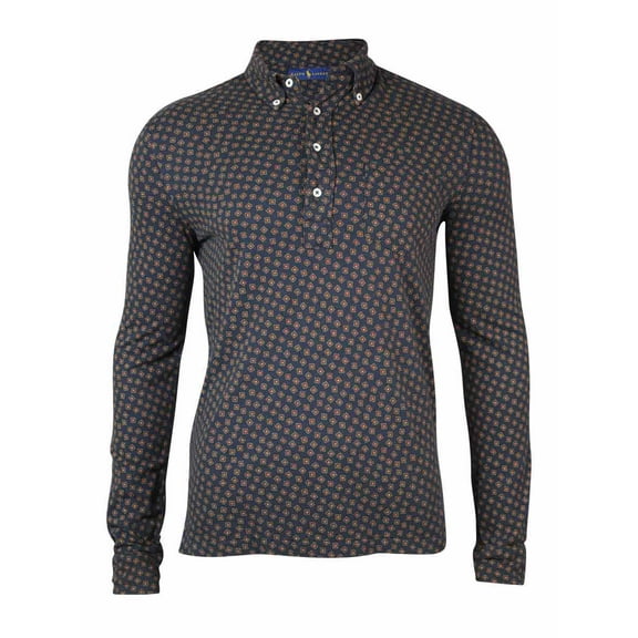 Ralph Lauren Men's Printed Popover Shirt Top B XXL
