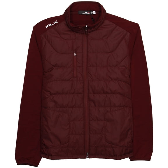 Ralph Lauren Men's RLX Solid Performance Golf Jacket Red 2XL