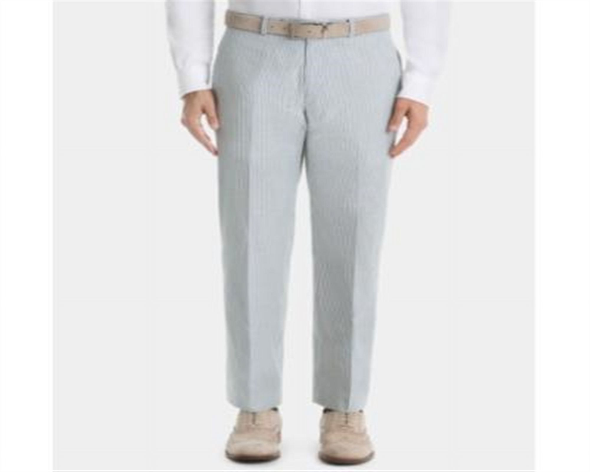 Ralph Lauren Men's Ultraflex Classic Fit Seersucker Cotton Pants