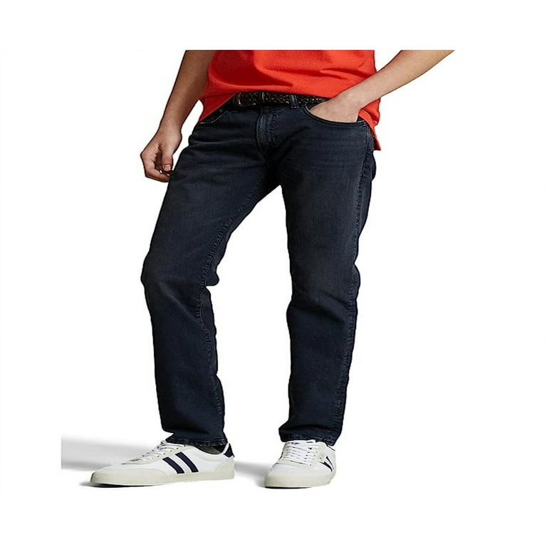 Ralph Lauren Men s Varick Slim Straight Jeans Blue Size 36X32 Walmart