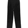 thumbnail image 1 of Ralph Lauren Mens Classic Stretch Dress Pant Slacks, Black, 40W x UnfinishedL, 1 of 2
