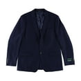 thumbnail image 1 of Ralph Lauren Mens Classic-Fit Textured Two Button Blazer Jacket, Blue, 36 Short, 1 of 1