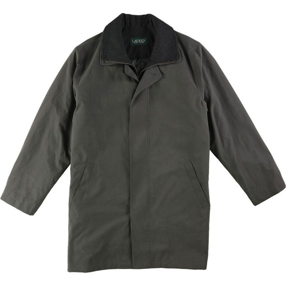 Ralph Lauren Mens Edgar Rain Jacket, Grey, 38 Regular