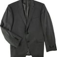 thumbnail image 1 of Ralph Lauren Mens Heathered Two Button Blazer Jacket, Grey, 46 Regular, 1 of 1