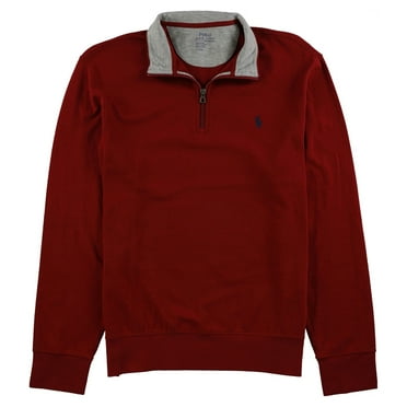 Ralph Lauren Mens Jersey Half Zip Sweatshirt
