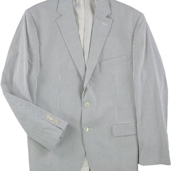 Ralph Lauren Mens Lexington Two Button Blazer Jacket, Blue, 41 Short