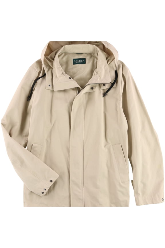 Mens Lightweight Raincoat, Beige, 42R