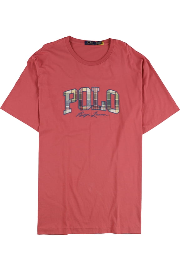 Mens Logo Graphic T-Shirt, Red, Big & Tall, XLT