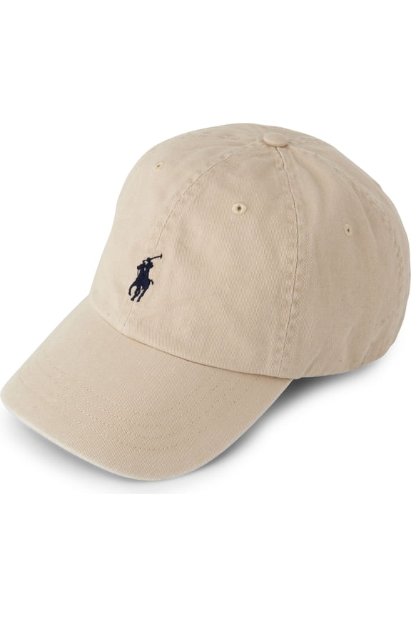 Ralph Lauren Mens Polo Sports Pony Logo Hat Cap (One Size, Nubuck)