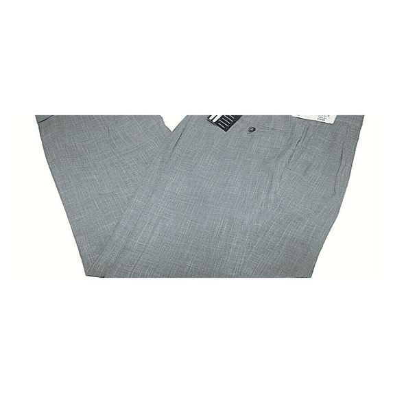 Ralph Lauren Mens Regular Fit Dress Pant Pleated Comfort Flex Slack Blue 36X34