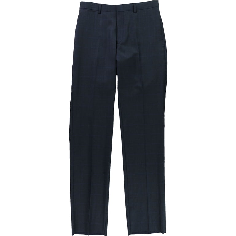 Ralph Lauren Mens Slim Fit Dress Pants Slacks, Blue, 30W x