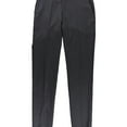 thumbnail image 1 of Ralph Lauren Mens Solid Wool Casual Trouser Pants, Grey, 32W x 38L, 1 of 2