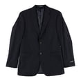 thumbnail image 1 of Ralph Lauren Mens Texture Two Button Blazer Jacket, Blue, 38 Regular, 1 of 2