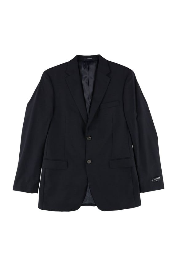 Mens Texture Two Button Blazer Jacket, Blue, 38 Regular