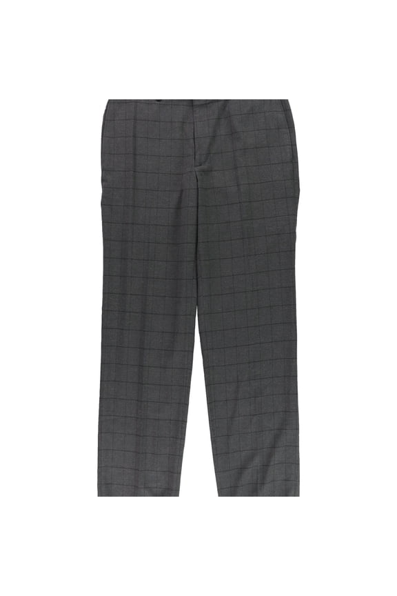 Mens Ultraflex Stretch Casual Trouser Pants, Grey, 32W x 32L