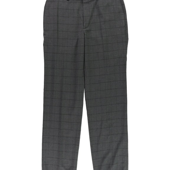 Ralph Lauren Mens Ultraflex Stretch Casual Trouser Pants, Grey, 34W x 34L