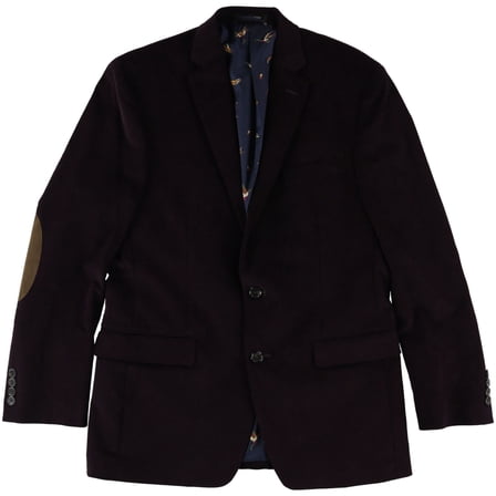 Ralph Lauren Mens Ultraflex Sport Coat, Purple, 43 Regular