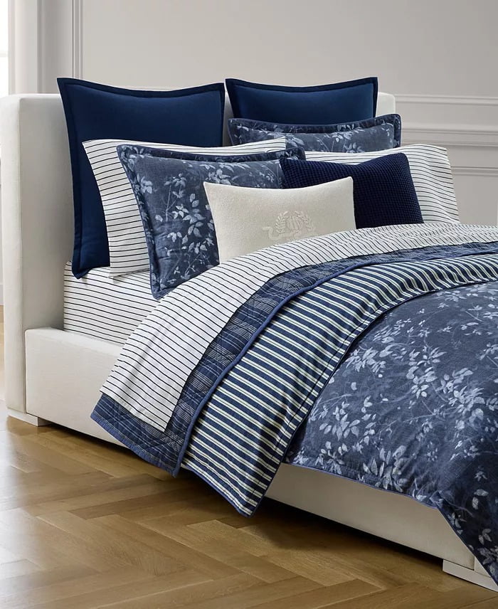 Ralph Lauren Bedding | Blue - Walmart.com