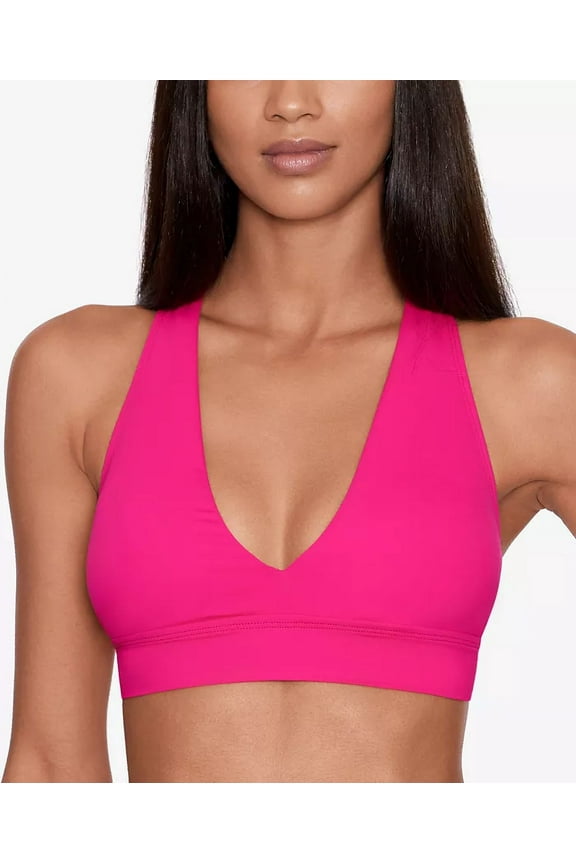 Lauren Ralph Lauren Women's Twist X-Back Swim Top Separates Swimsuit (8, Pink)