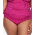 thumbnail image 1 of Lauren Ralph Lauren Plus Size Shirred High-Waist Swim Bottoms, Plumeria, 18W, 1 of 3