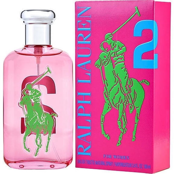 Ralph Lauren POLO BIG PONY #2 EDT Spray for Women - 3.4 oz - Cranberry; Tonka Mousse - Casual Elegance