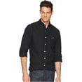 thumbnail image 1 of Ralph Lauren Polo 710716303002: Men's Long Sleeve Button-Down Oxford Shirt, Black, 1 of 4