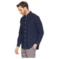 thumbnail image 1 of Ralph Lauren Polo 710716303003: Men's Long Sleeve Button-Down Oxford Shirt, NAVY, 1 of 4