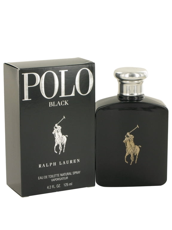 Polo Black Eau De Toilette Spray for Men 4.2 oz