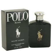 Ralph Lauren Polo Black Eau De Toilette Spray for Men 4.2 oz