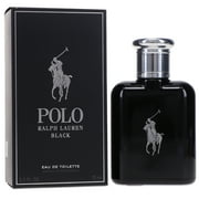 Ralph Lauren Polo Black Eau De Toilette Spray for Men 4.2 oz