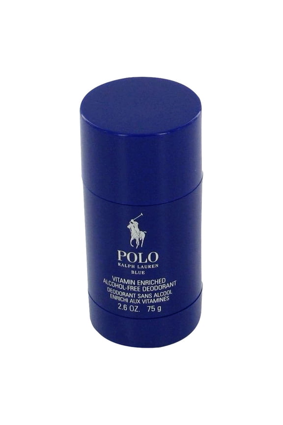 Polo Blue Deodorant Stick for Men, 2.6 Oz (Pack of 2)