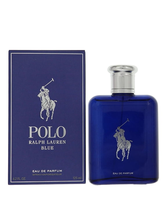 Polo Blue Eau De Parfum Spray, Cologne for Men, 4.2 Oz