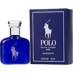 Ralph Lauren Polo Blue Eau de Toilette, Cologne for Men, 0.5 Oz, Mini & Travel Size