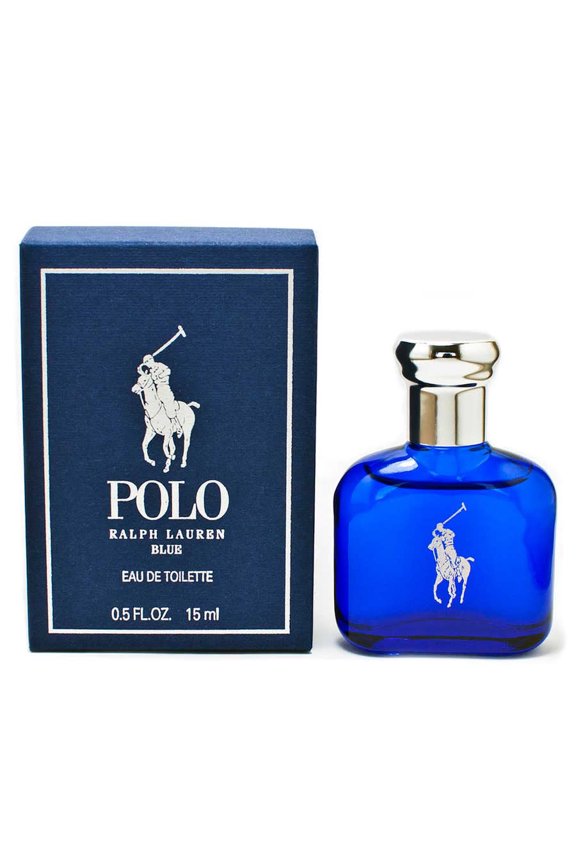 Polo Blue Eau de Toilette, Cologne for Men, 0.5 Oz, Mini & Travel Size