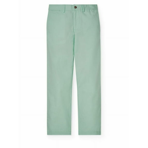 Ralph Lauren Polo Boy's, Cotton Chino Pants, Faded Mint, 18